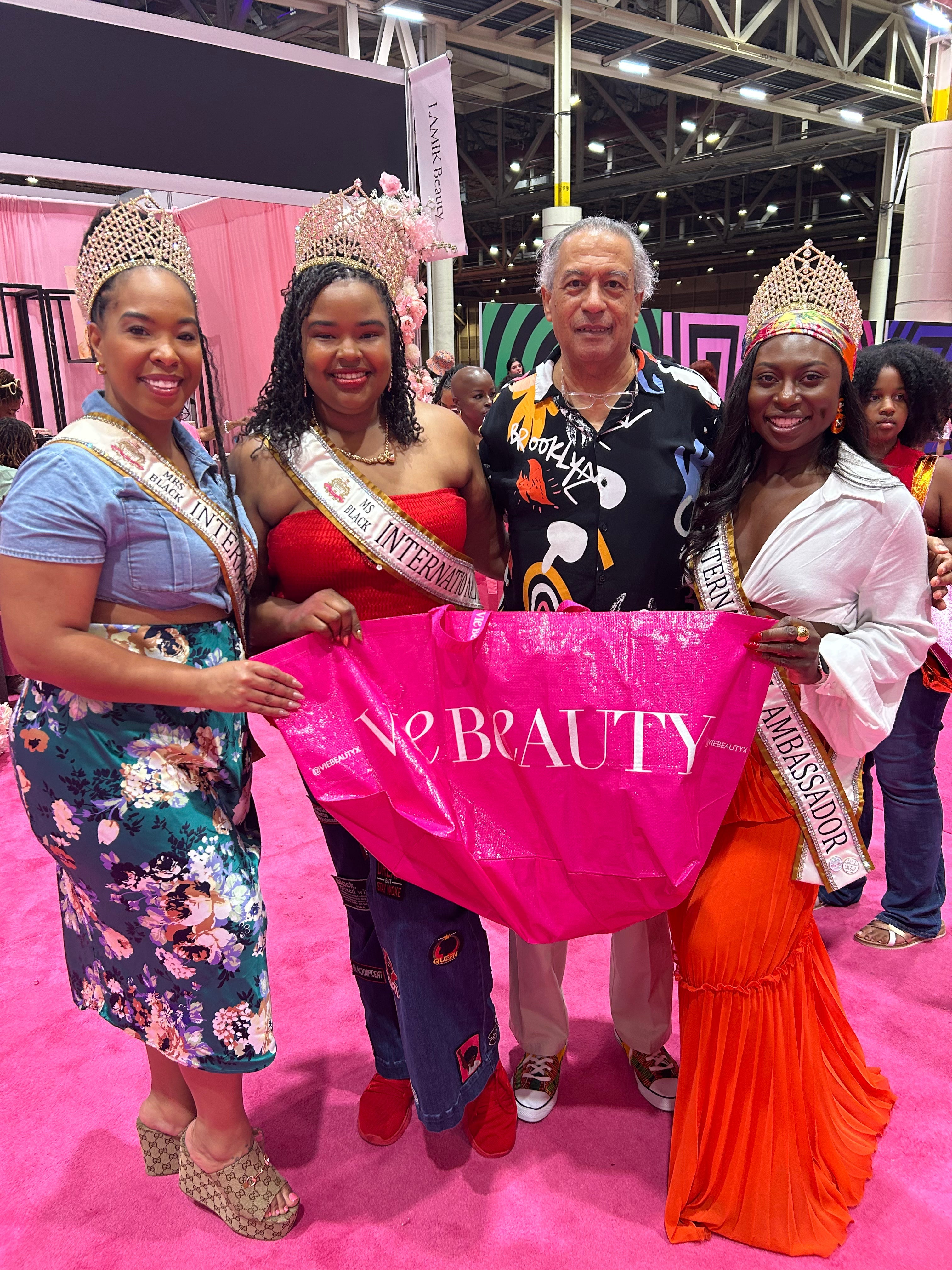 Essence Fest BIGGEST and LARGEST Statement Pink Bag