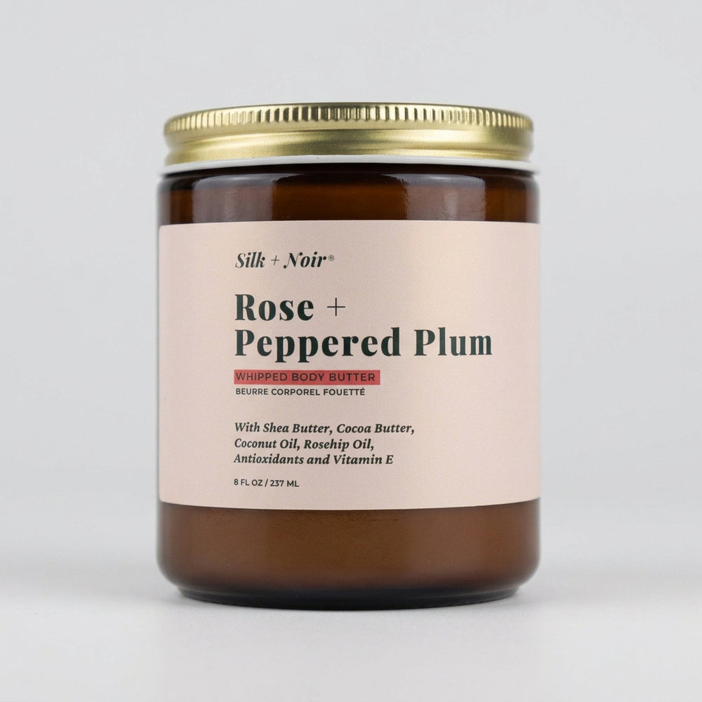 Rose + Peppered Plum Whipped Body Butter