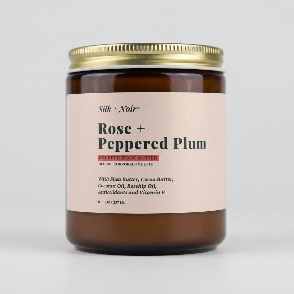Rose + Peppered Plum Whipped Body Butter