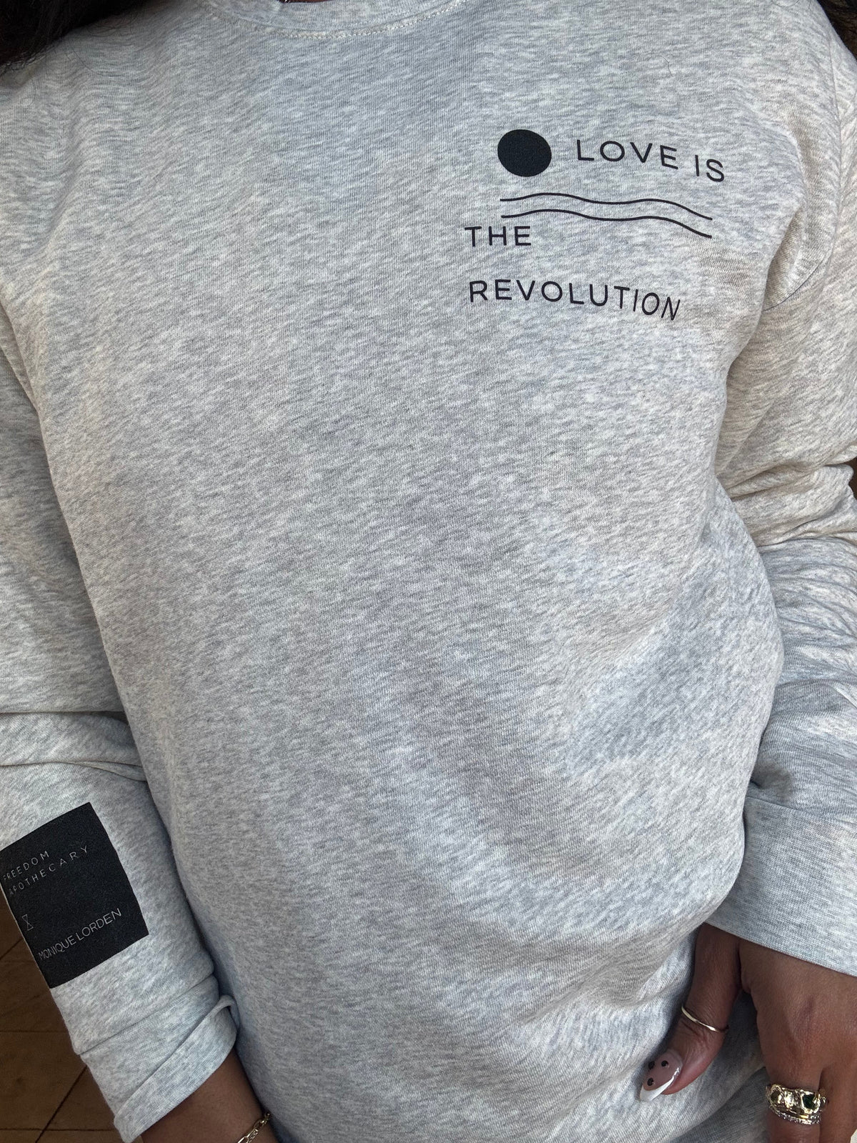 FREEDOM APOTHECARY | love is the revolution sweatshirt