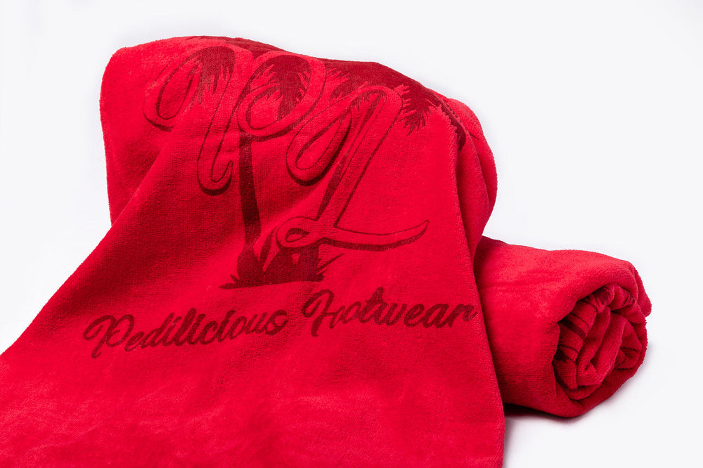 Pedi Licious Sole-mates Beach Towels