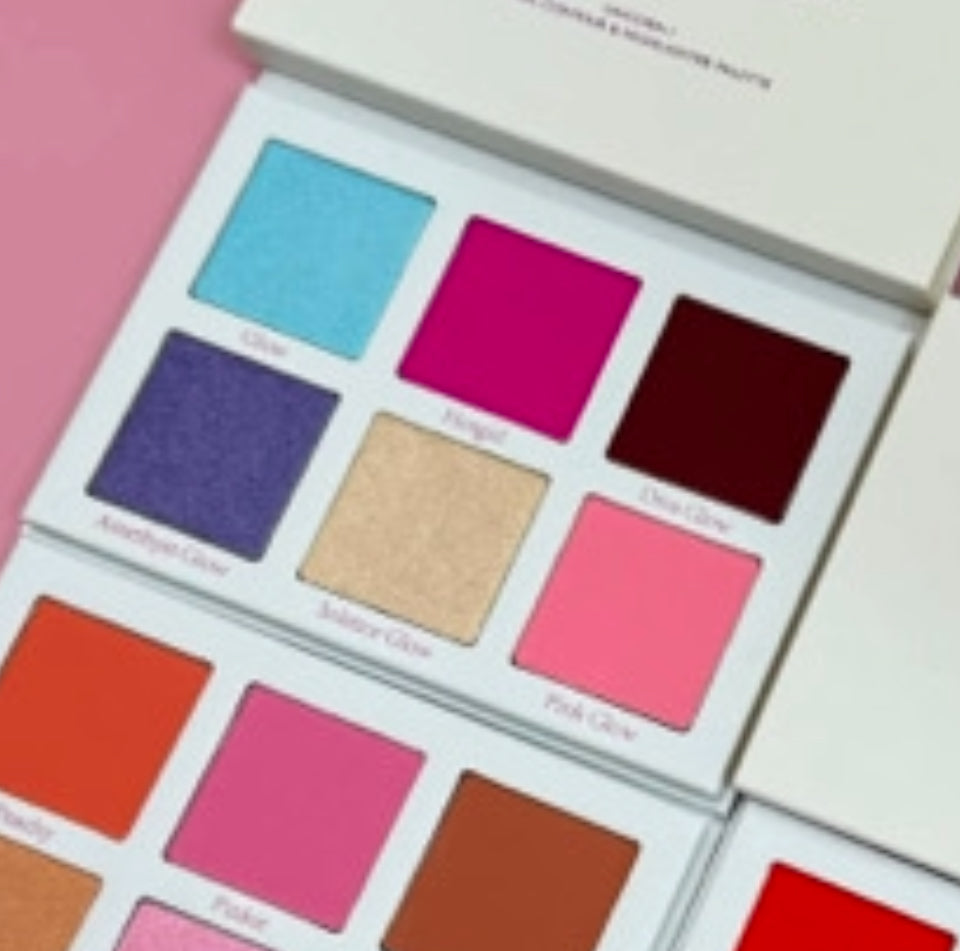 Ashunta Sheriff Beauty Mermaid Fantasy Blush & Highlighter Palette