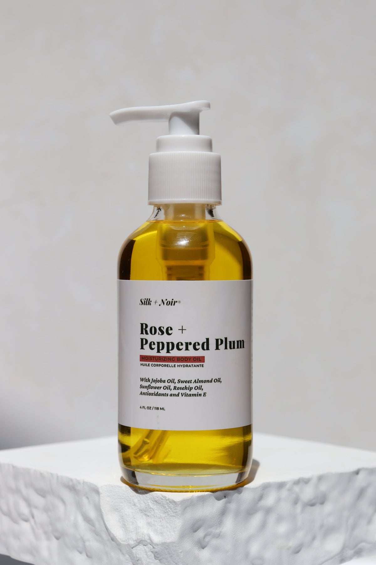 Rose + Peppered Plum Moisturizing Body Oil