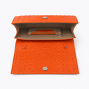 KD Hand Clutch / Embossed - Orange Croc
