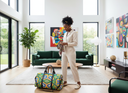 ABEILLE CREATIONS- Kazi Duffle Bag