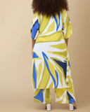 Kelemi Crepe Wide Leg Pants