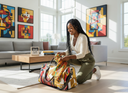 ABEILLE CREATIONS- Kemi Duffle Bag