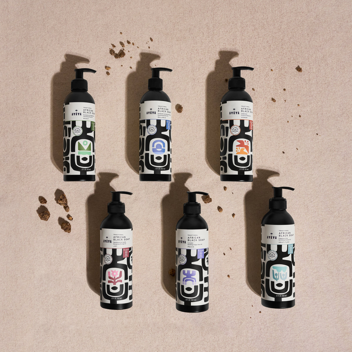 Traditional African Black Liquid Soap <br> Gratitude