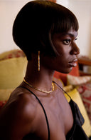 Lithe Drop Earrings Gold