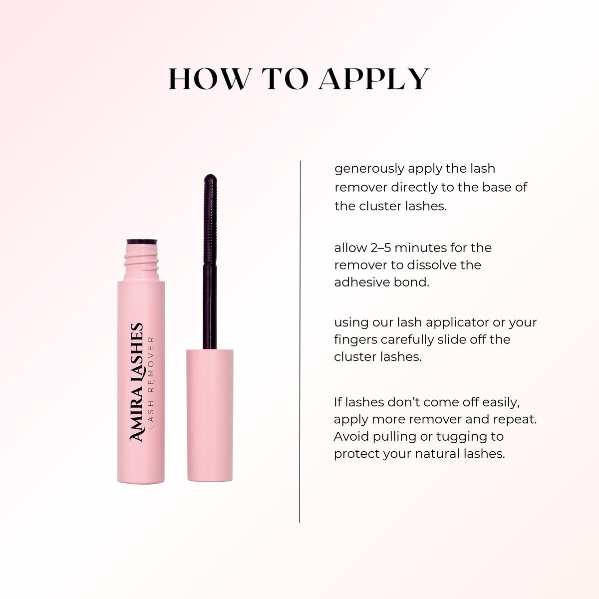 Lash Bond and Seal Remover