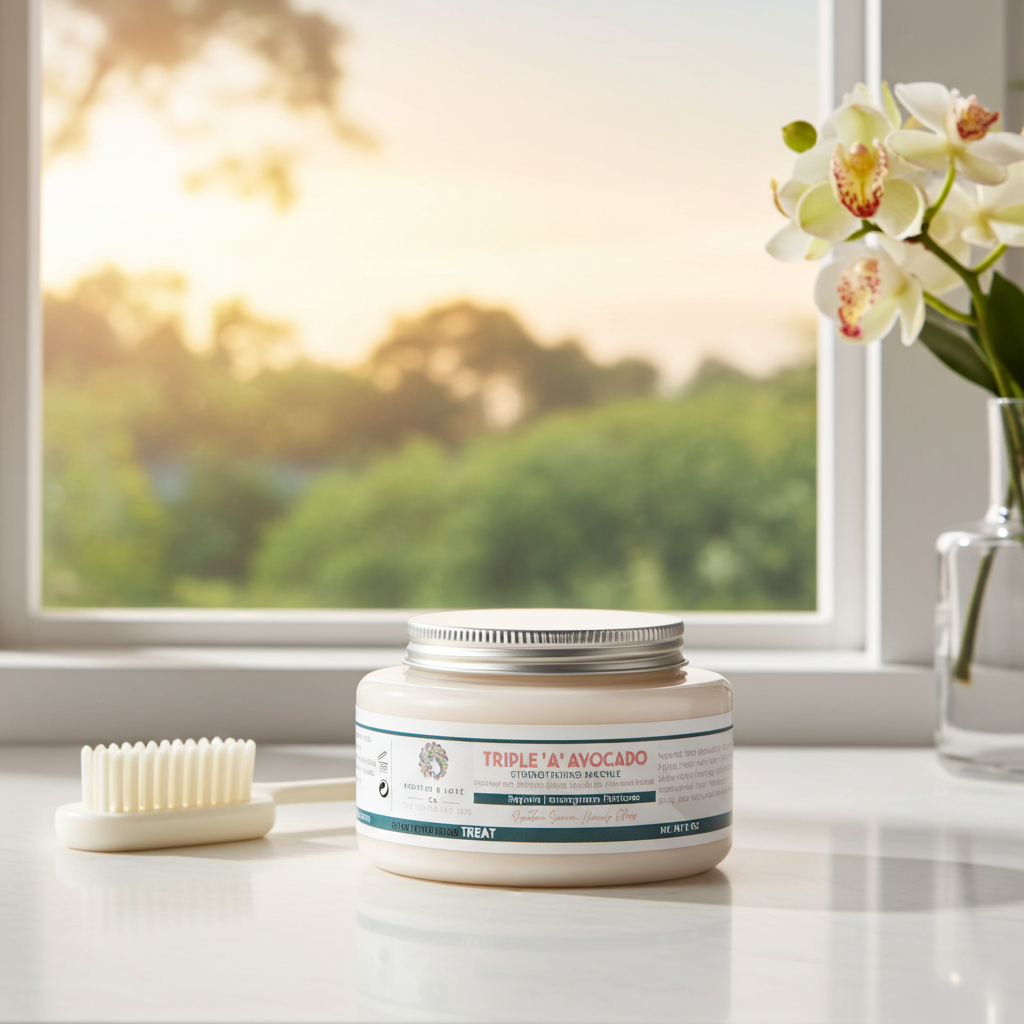 Lemon Avocado Strengthening Deep Conditioning Masque