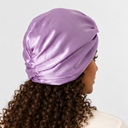Organic Silk Hair Bonnet Dreamy Lilac