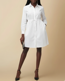 Lira Drawstring Knee Length Dress