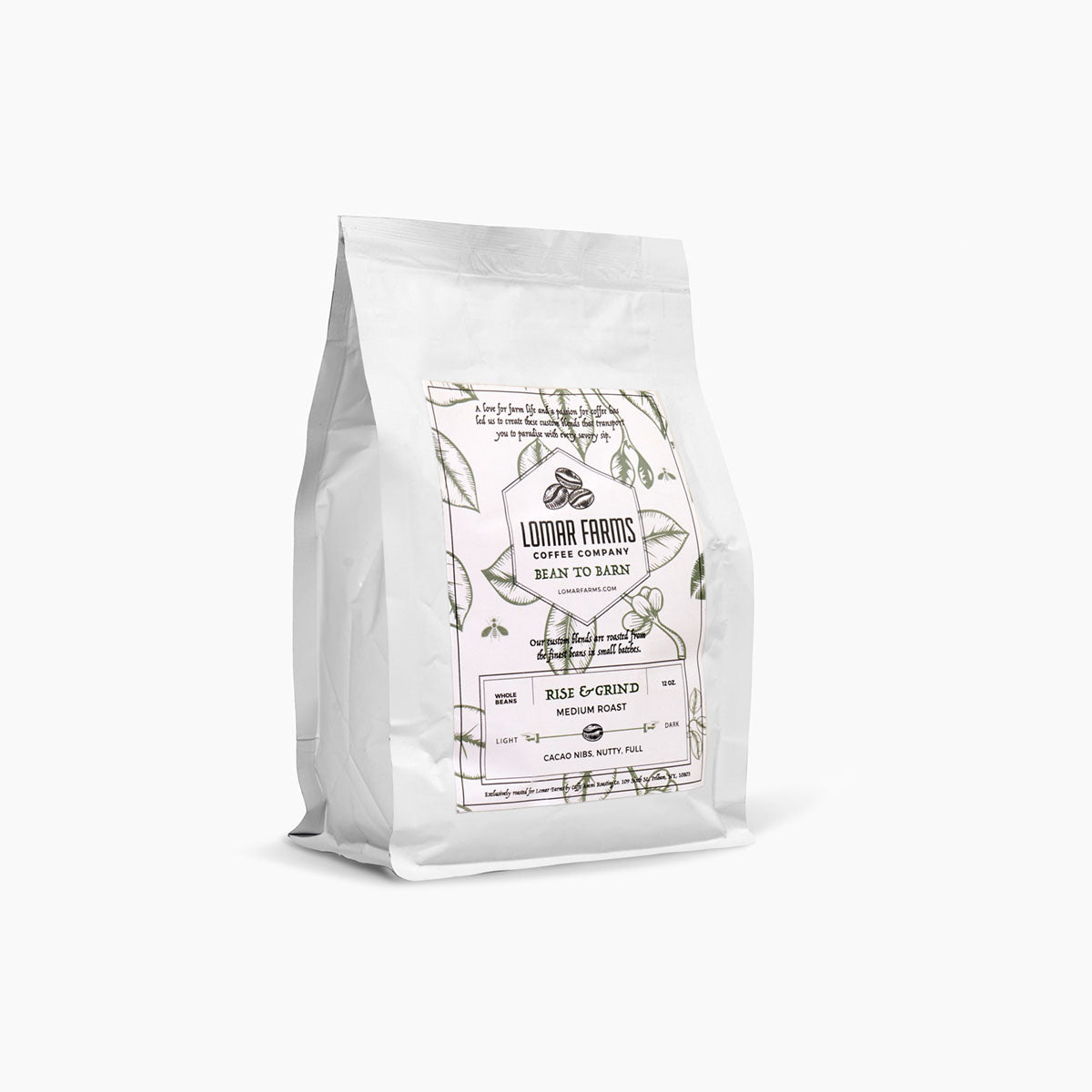 Medium Roast Coffee Beans (12oz)