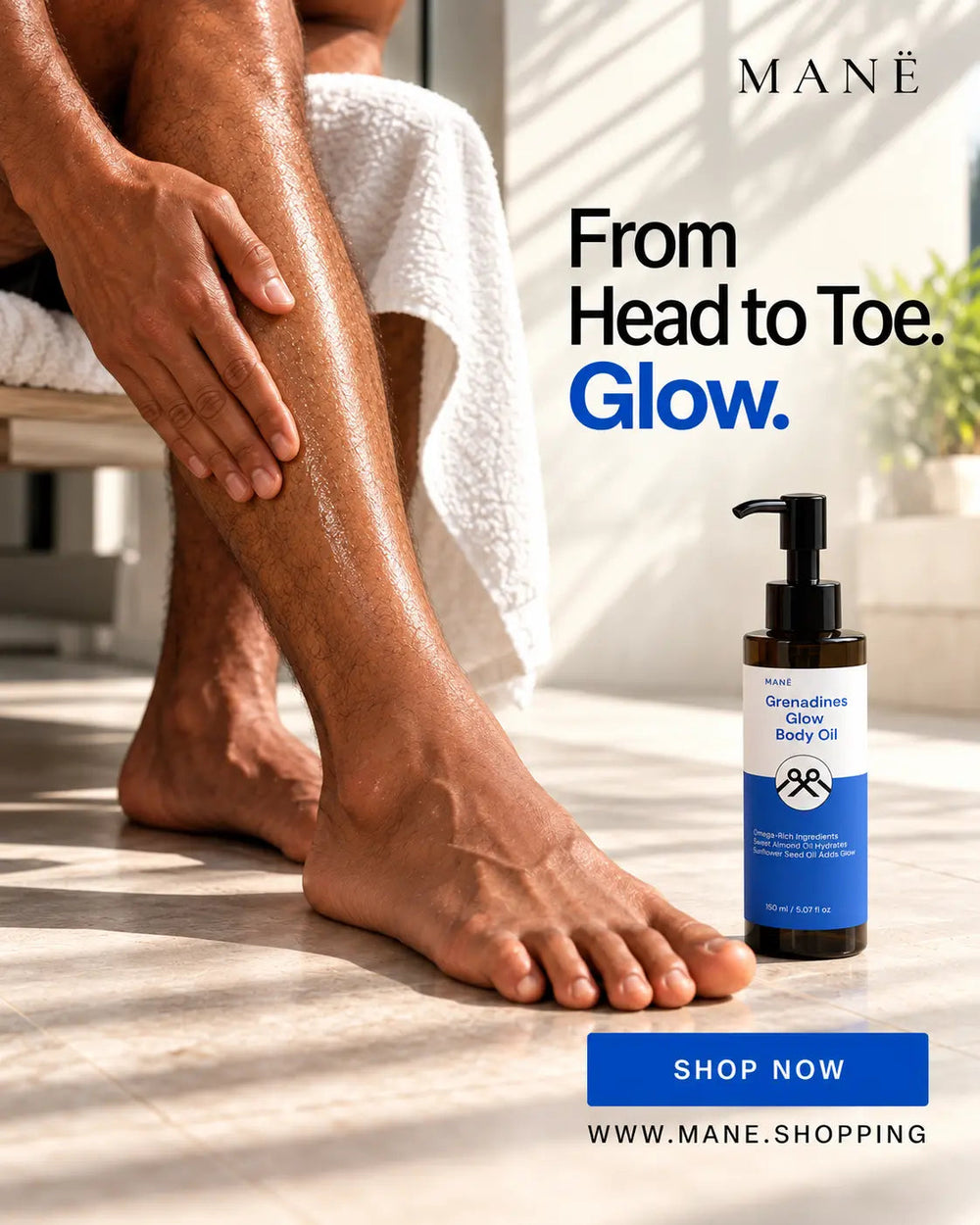 Grenadines Glow Body Oil by MANË