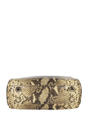 Maven Shoulder Bag Natural Snake