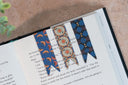 Magnetic Bookmark Set - African Print (Wedding Flowers, Circles, X)