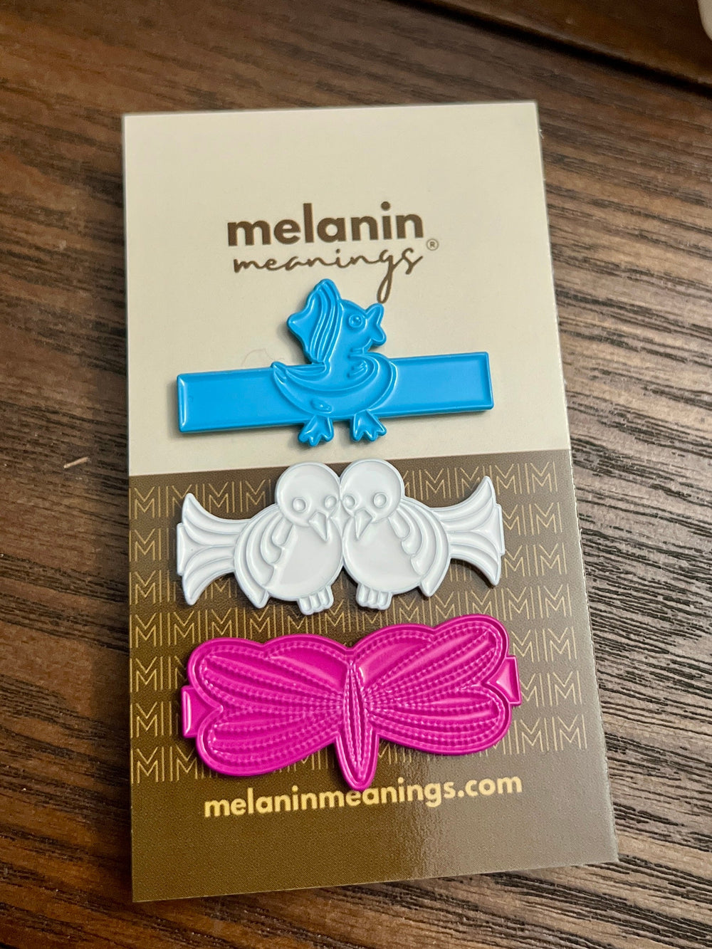 80’s Classic Barrette Pin Set