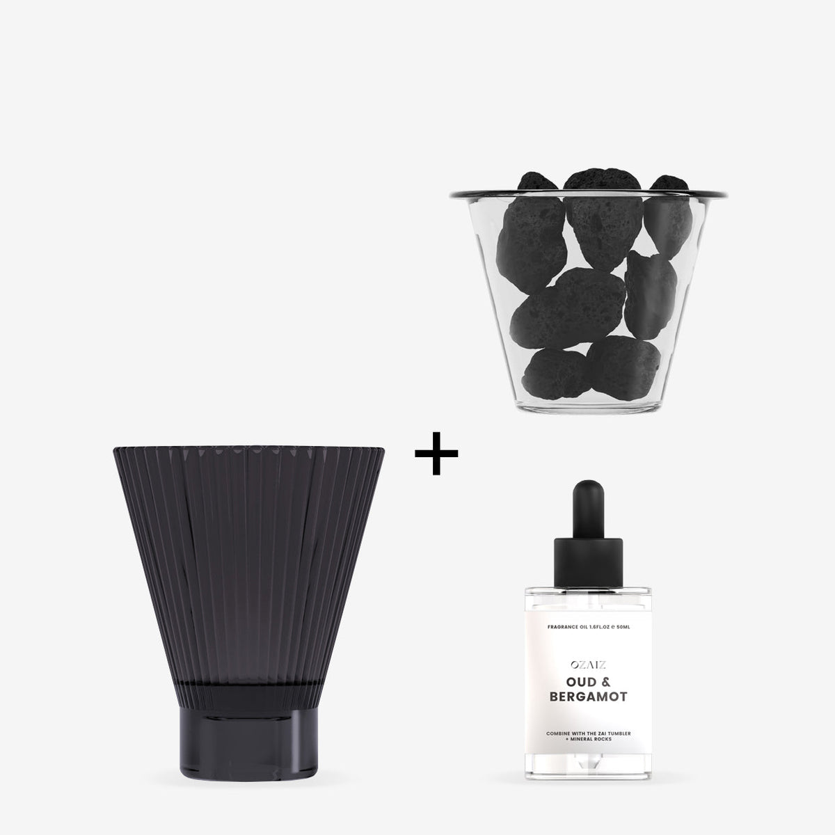 ZAI Lava Rock Diffuser - Fig & Flowers