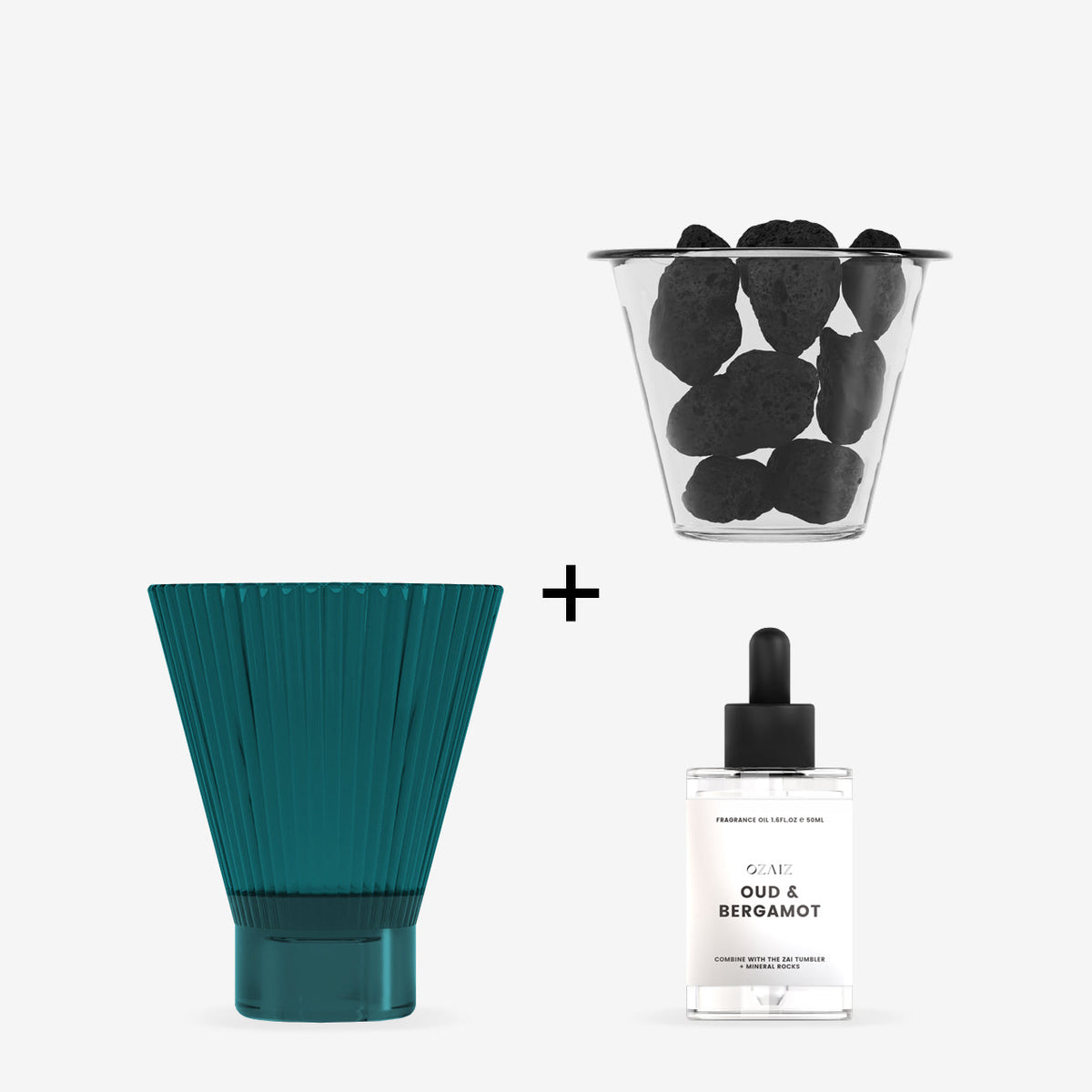 ZAI Lava Rock Diffuser - Fig & Flowers