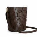 THE ZENOBIA WOVEN BUCKET BAG (FINAL SALE)