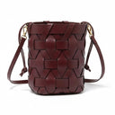 THE ZENOBIA WOVEN BUCKET BAG (FINAL SALE)