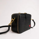 THE ROSETTA WOVEN HEART CROSSBODY(FINAL SALE)