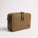 THE ROSETTA WOVEN HEART CROSSBODY(FINAL SALE)