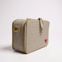 THE ROSETTA WOVEN HEART CROSSBODY(FINAL SALE)
