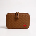 THE ROSETTA WOVEN HEART CROSSBODY(FINAL SALE)
