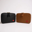 THE ROSETTA WOVEN HEART CROSSBODY(FINAL SALE)