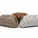 THE PHILLIS WOVEN CLUTCH
