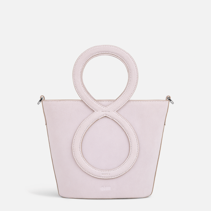Infinity Bag - Suede Pink