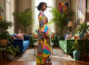 ABEILLE CREATIONS- Queen Nefertiti - Long Kimono Robe