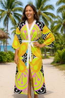 ABEILLE CREATIONS- Queen Yama- Long Kimono Robe