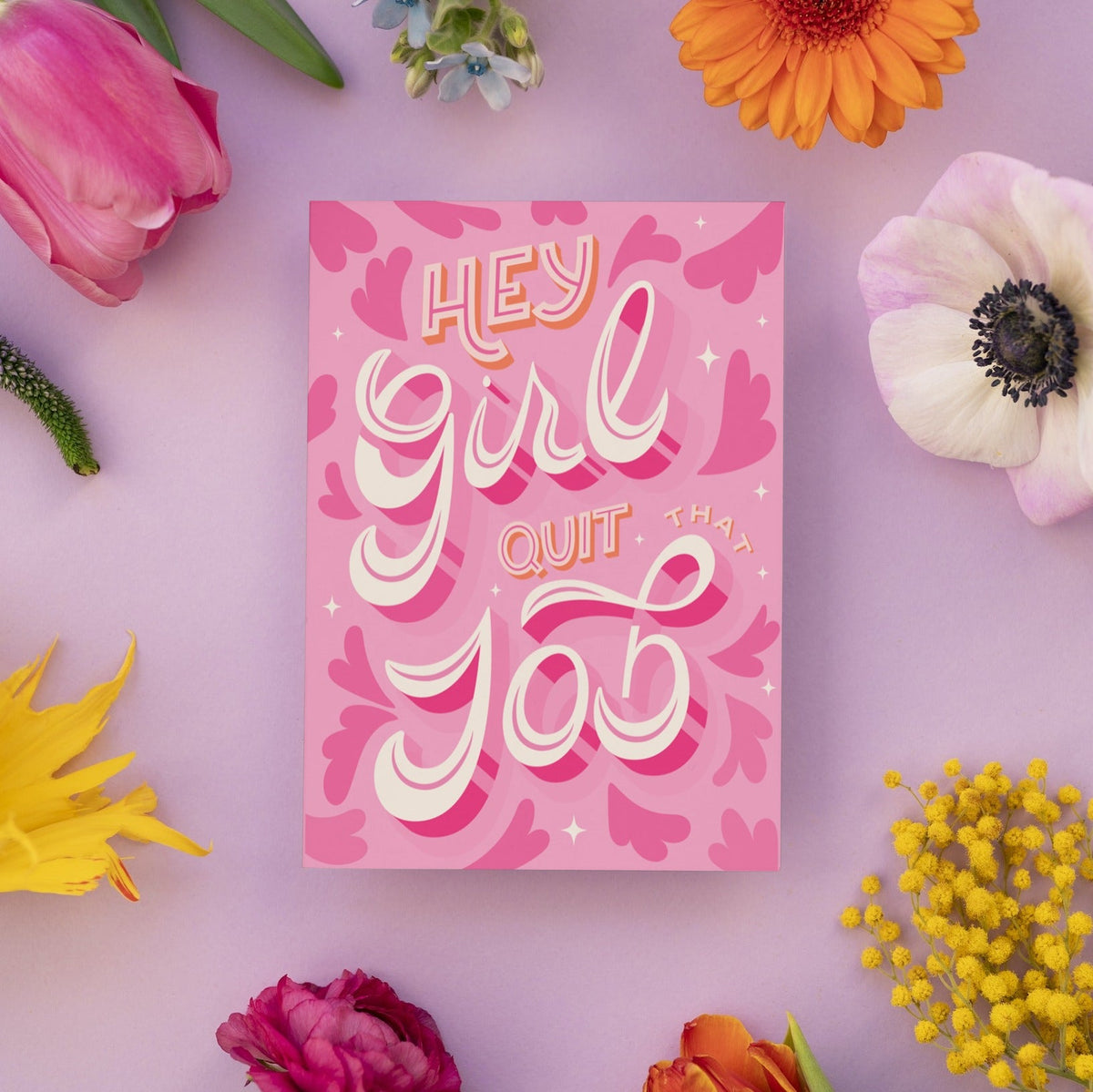 Quit That Job Greeting Card