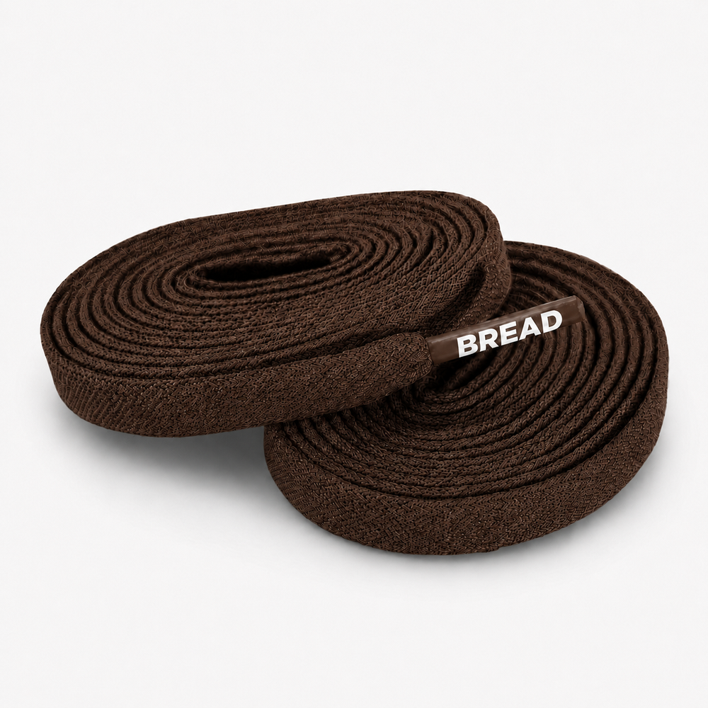 Rich Brown Bread Laces