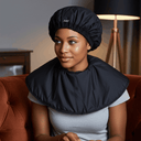 S-Secrets Flaxseed Deep Conditioning Heat Cap for Moisture, Elasticity, and Healthy Hair Growth – Cordless and Microwave-Ready Spa Cap