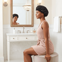 S-Secrets Flaxseed Deep Conditioning Heat Cap for Moisture, Elasticity, and Healthy Hair Growth – Cordless and Microwave-Ready Spa Cap