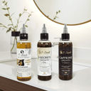 S-Secrets Hair Growth Bundle - 3 Bottles x 2oz (6oz Total) with Biotin, Ayurvedic Herbs, Essential Oils, Saw Palmetto, Scalp Stimulator Oil