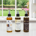 S-Secrets Hair Growth Bundle - 3 Bottles x 2oz (6oz Total) with Biotin, Ayurvedic Herbs, Essential Oils, Saw Palmetto, Scalp Stimulator Oil
