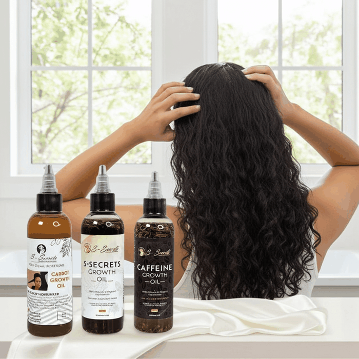Hair Growth Oil Bundle – 3 x 4oz