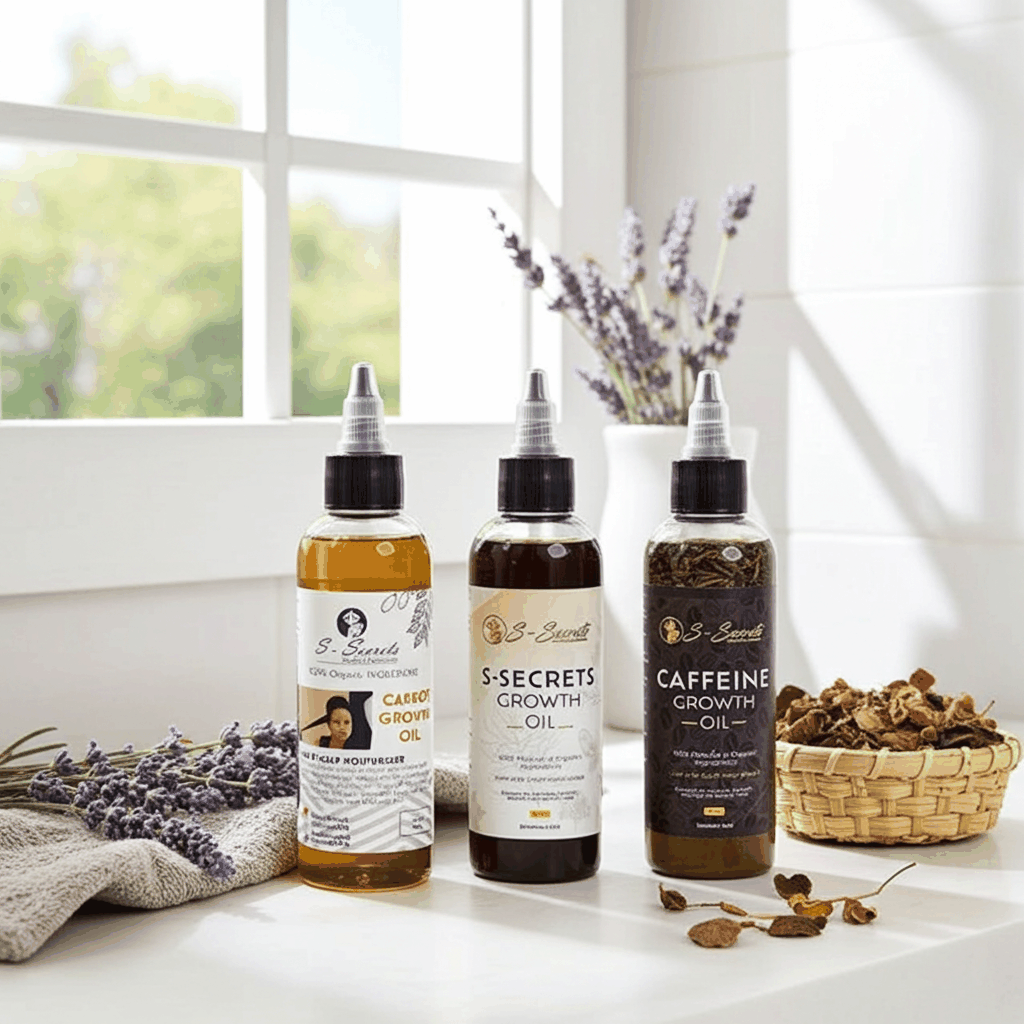 Hair Growth Oil Bundle – 3 x 4oz