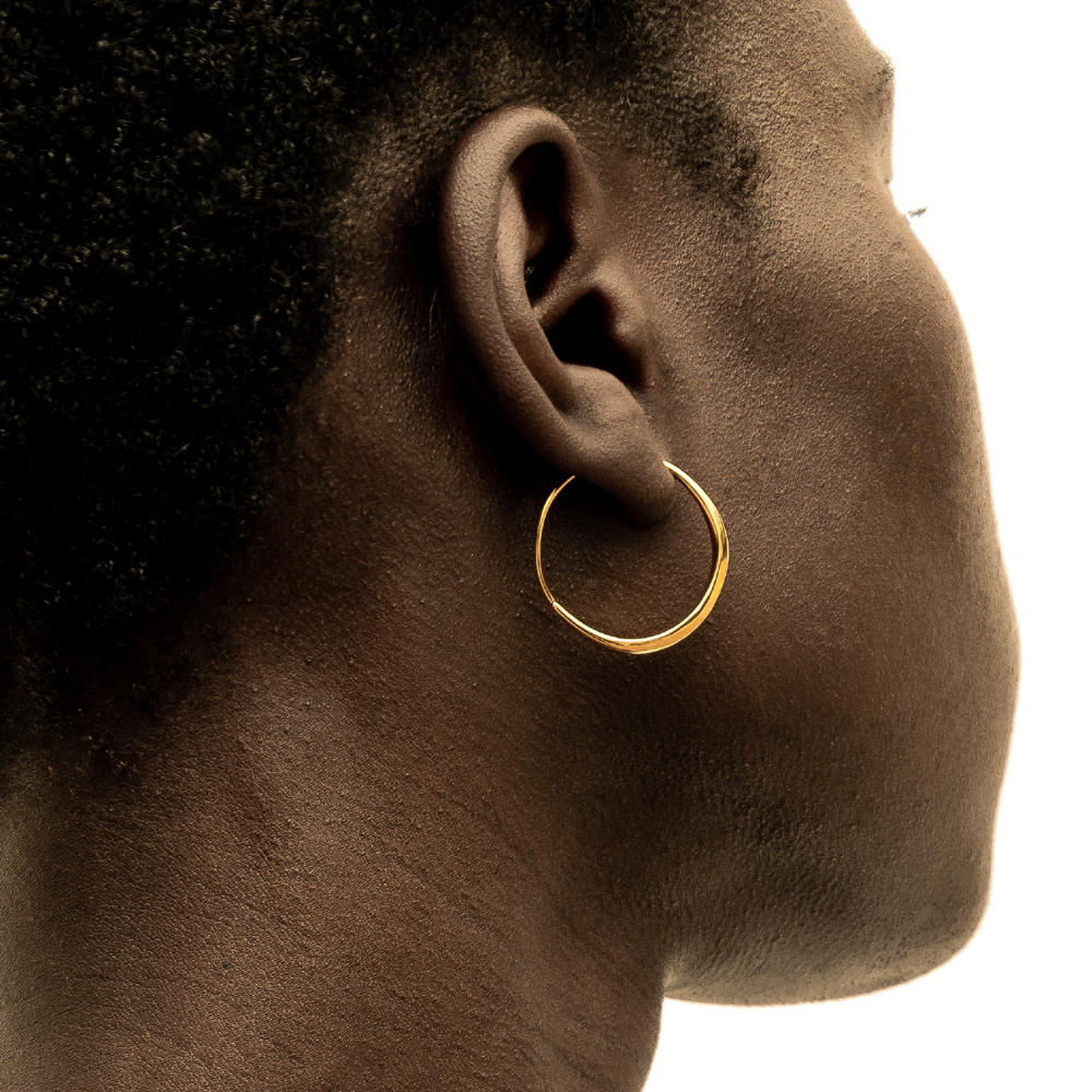 Amali Threader Hoop Earrings