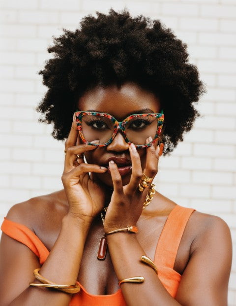 Teak Interlocking Bangle Bracelets