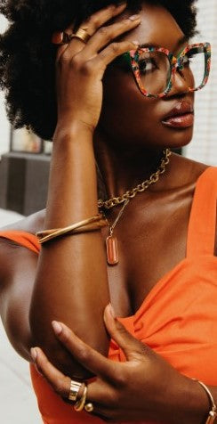 Teak Interlocking Bangle Bracelets