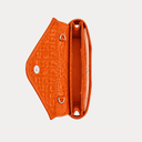 Sadie Belt Bag / Embossed - Orange Croc
