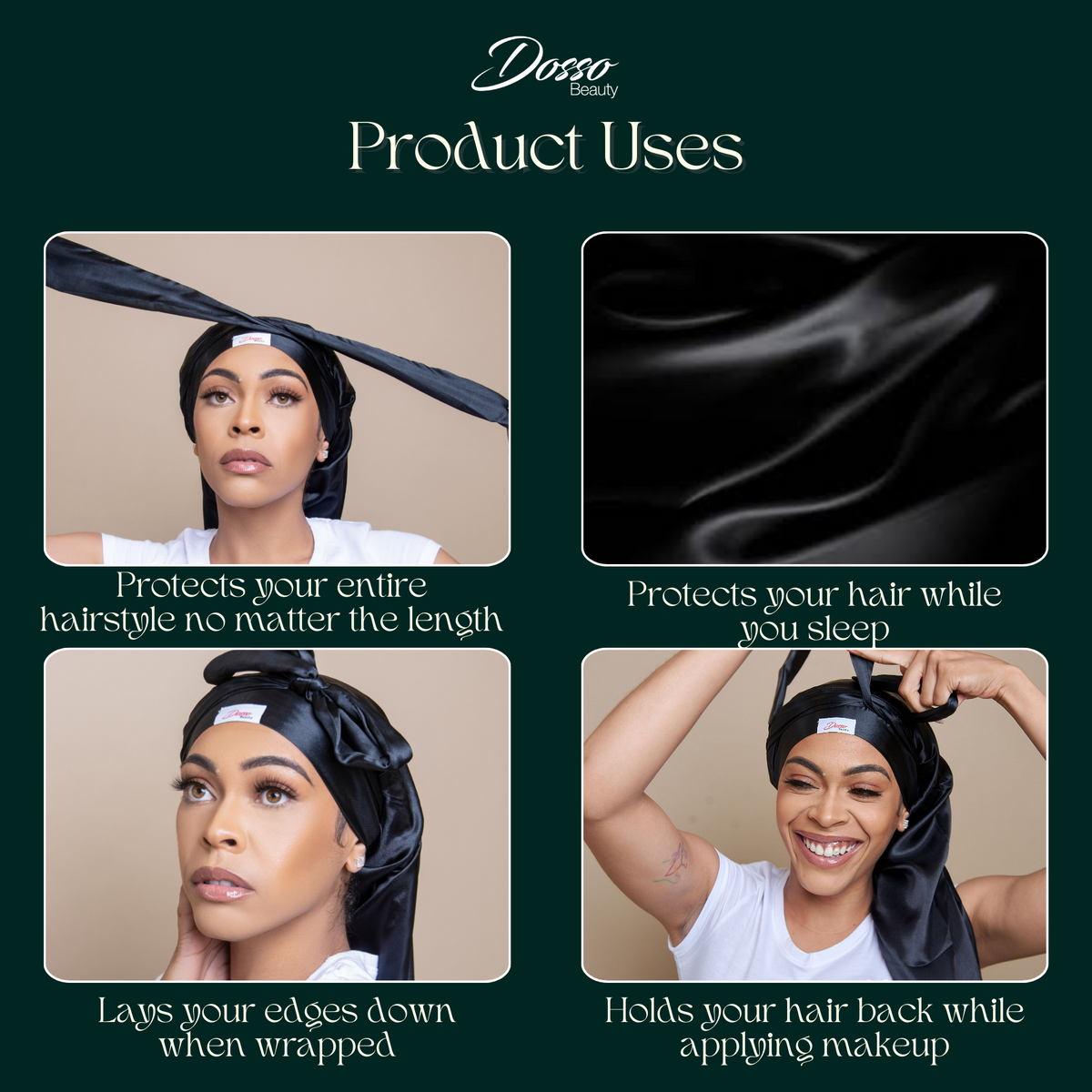 Satin Braid Bonnet