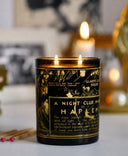 22k Gold Nightclub Map of Harlem Savoy Luxury Candle