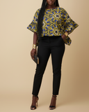 Side Frill Kaftan Top